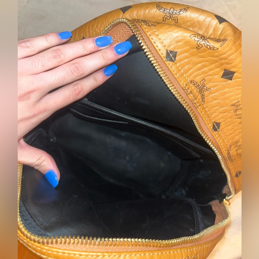 Studed Mcm Backpack - image 3